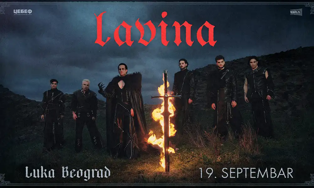 Concert of the band LAVINA on 19 September in Belgrade